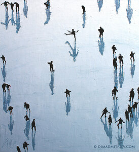 Ice Skaters - click for label - double click for detail